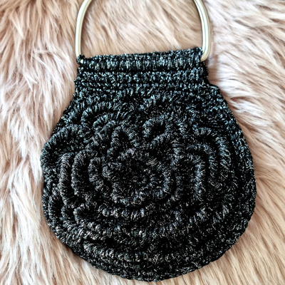 Torbica Noir Rose