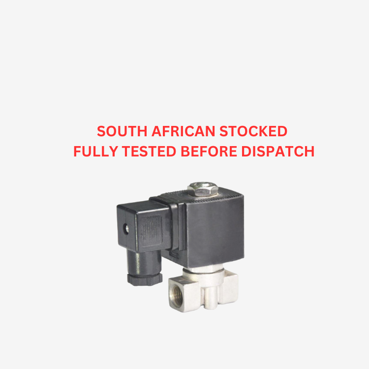 PLZ SS316 Normally Closed, High Pressure Solenoid Valve - VITON