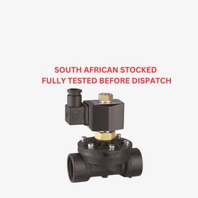 P5W23 Plastic Nylon 1/2&quot; (15mm), 3/4&quot; (20mm) &amp; 1&quot; (25mm) Small  Series, Diaphragm Direct Lifting (Normally Open -N/O) (Not for load shedding- See PFA product details below)