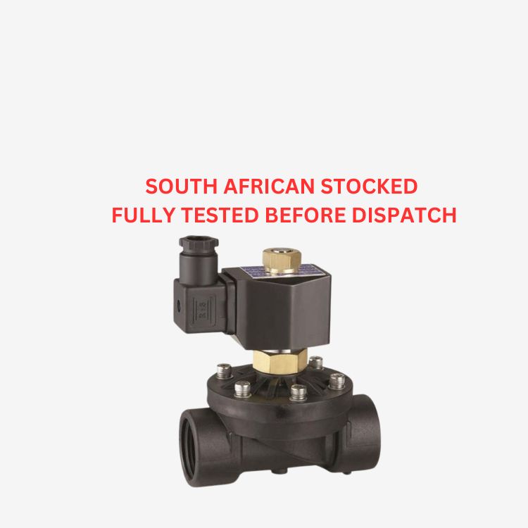 P5W23 Plastic Nylon 1/2&quot; (15mm), 3/4&quot; (20mm) &amp; 1&quot; (25mm) Small  Series, Diaphragm Direct Lifting (Normally Open -N/O) (Not for load shedding- See PFA product details below)