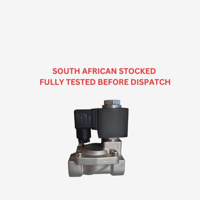 PD23 SS304 Normally Open, Pilot Operated Solenoid Valve (Not for Loadshedding)