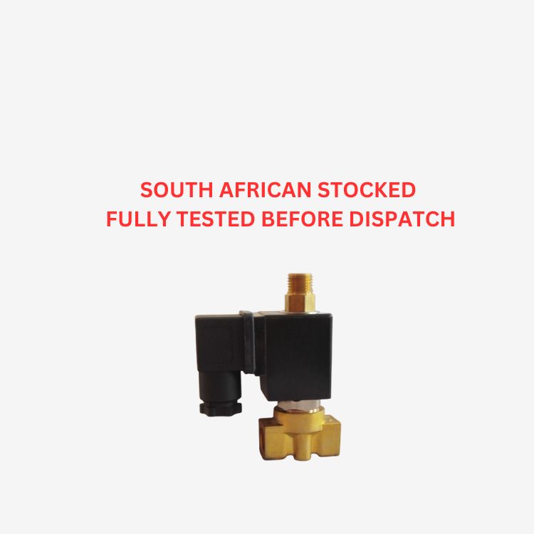 VLV22 Brass Solenoid Valve, 1/4&quot; (1.5mm Orifice) Normally Closed, 2/2 Way