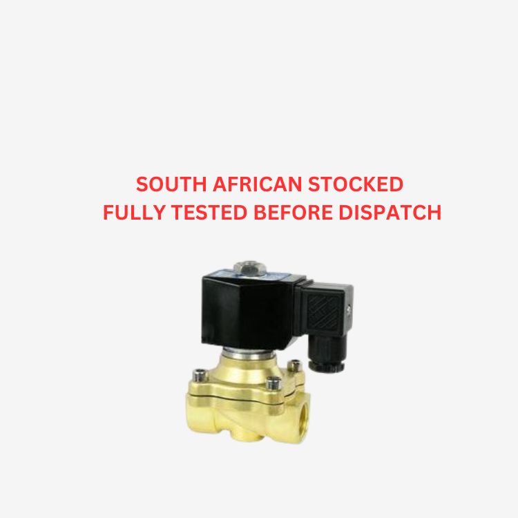 P2W22 Normally Closed Brass Industrial Electric Solenoid Valve - VITON