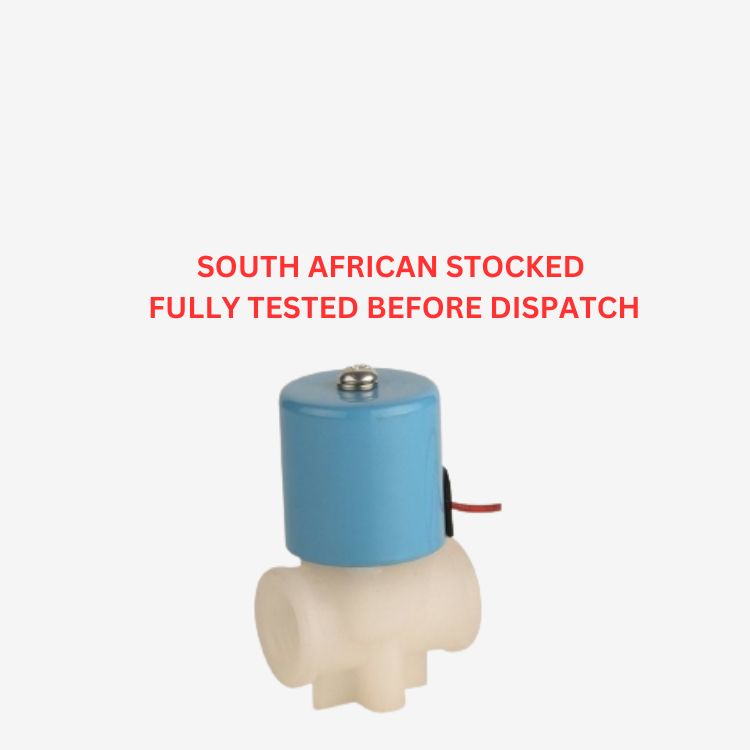 PWS22 Plastic Polyprop 1/4&quot; (2.5mm Orifice) Water Dispenser Solenoid Valve (Normally Closed -N/C)