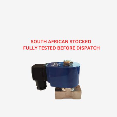 PLMS22 3/8&quot; (6mm Orifice), SS304 Normally Closed Solenoid Valve, Energy Saving (50 Degrees C)