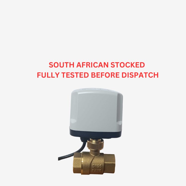 PAC65 - 3/4&quot; Motorized Valve Normally Closed -2 Wire (Fail-safe Return Close IP65-Waterproof Outdoors)- For Clean Water