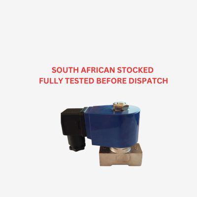 PLMS22 3/8&quot; (6mm Orifice), SS304 Normally Closed Solenoid Valve, Energy Saving (50 Degrees C)