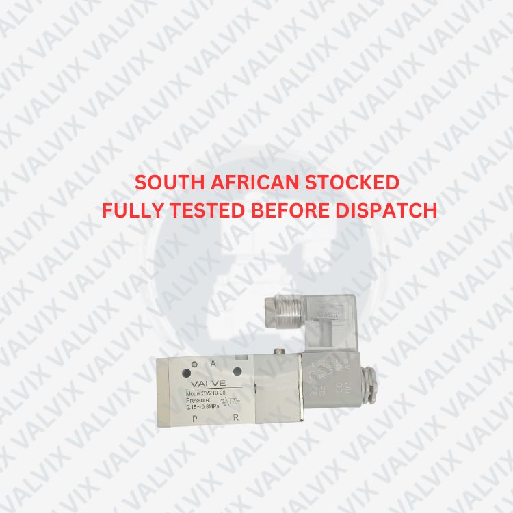 P3V 1/4&quot; &amp; 1/2&quot; 3/2 Way Pneumatic Solenoid Valve