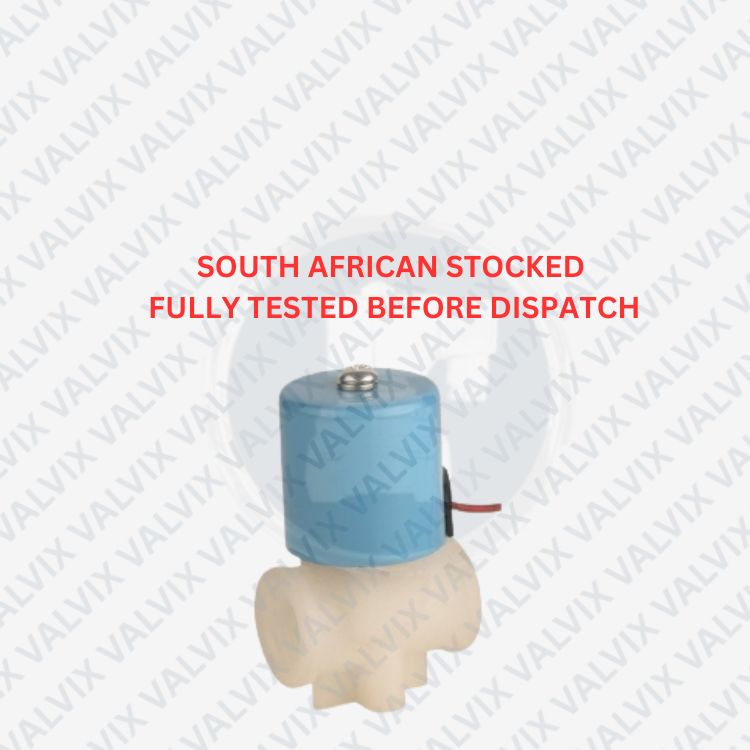 PWS22 Plastic Polyprop 1/4&quot; (2.5mm Orifice) Water Dispenser Solenoid Valve (Normally Closed -N/C)