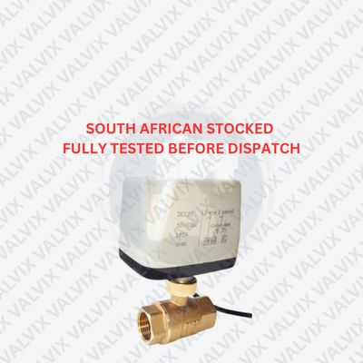 PAV 2-Way 1/2&quot; to 2&quot; Motorized Valve- 3 Wire - IP54-(Not Waterproof -Indoor use or in an Enclosure) - For Clean Water