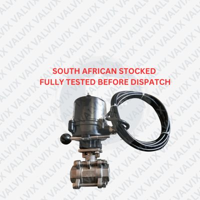 POM40 Heavy Duty Motorized Valve, Ball Type, 1000 psi (69 Bar)- Dual Voltage Electric Actuator 1/2&quot; (DN15) to 1 1/4&quot;(DN32)