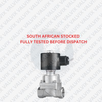 PLA22 Series, Normally Closed, 180 Deg C (10 Bar)STEAM Stainless Solenoid Valves
