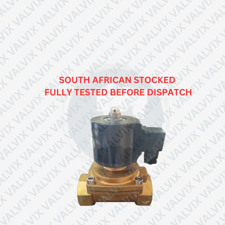 VXS22 Normally Closed Solenoid Valve, Brass ,1 1/2" (40mm)