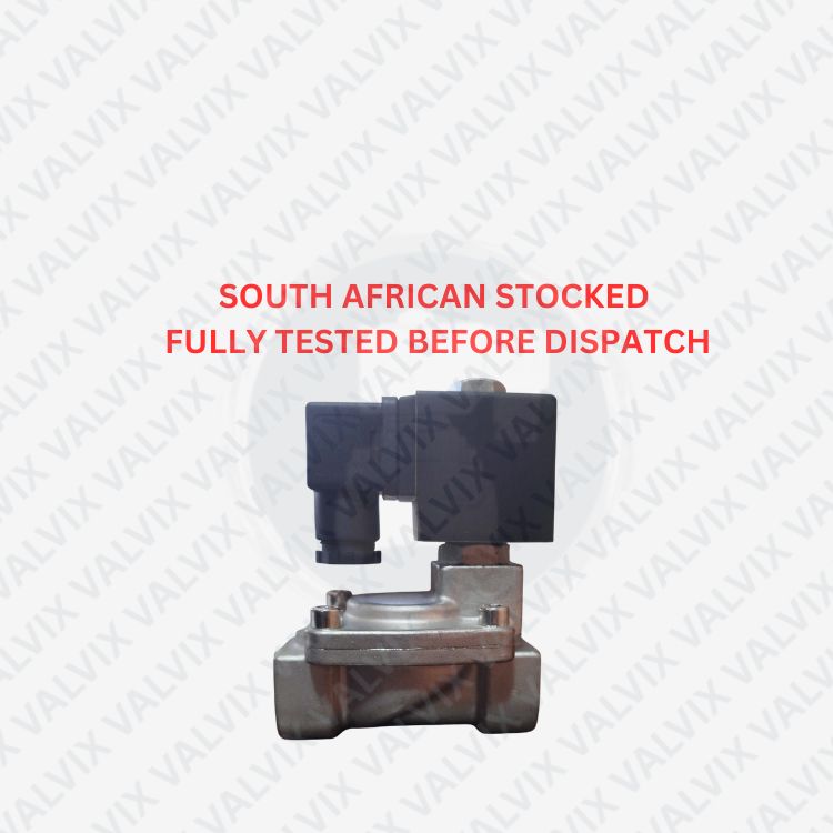 PD22 SS304, 3/4&quot; (20mm) Normally Closed Solenoid Valve - 0.3 to 16 Bar