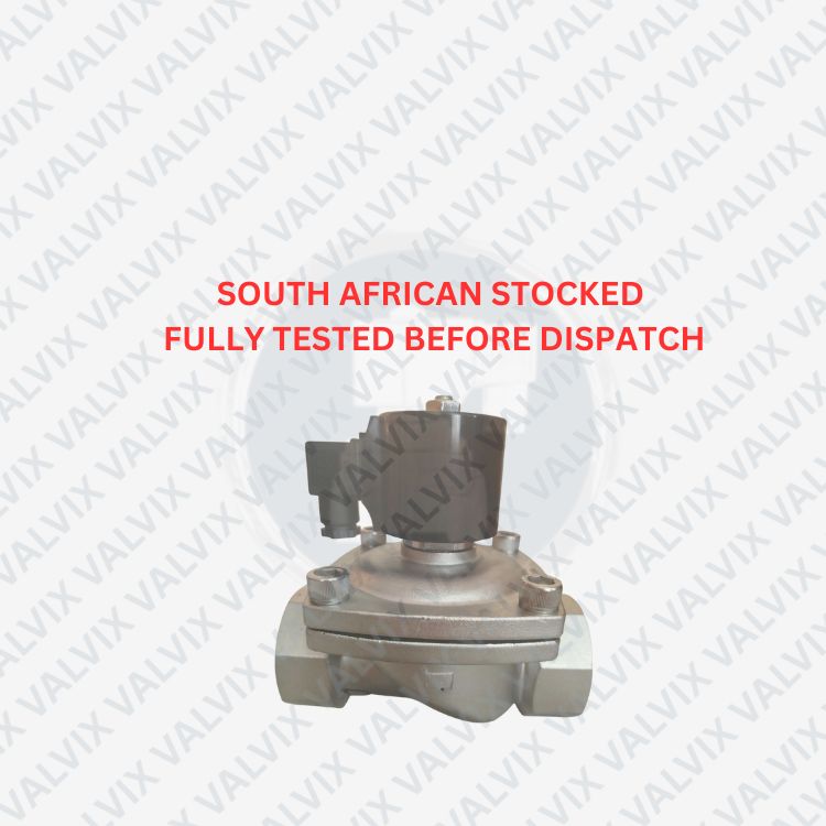 VS50-S 2&quot; (50mm) SS304 Normally Closed Solenoid Valve