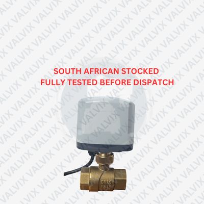 PAC65 - 3/4" Motorized Valve Normally Closed -2 Wire (Fail-safe Return Close IP65-Waterproof Outdoors)- For Clean Water
