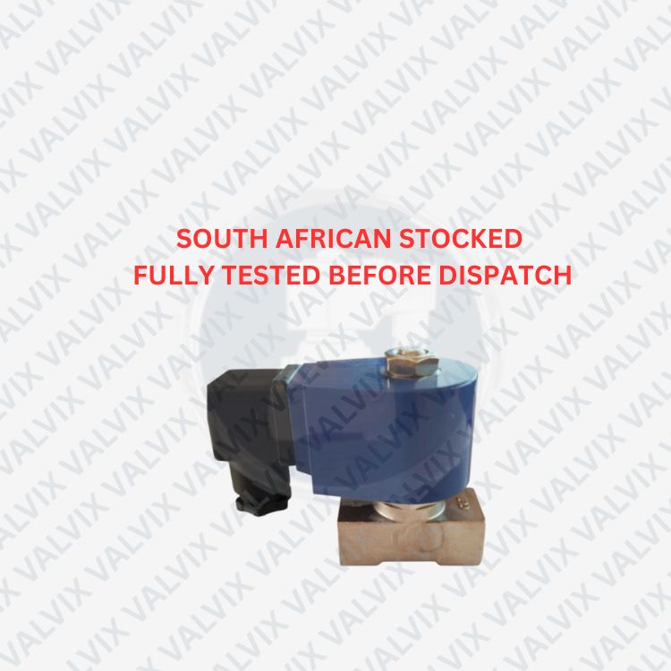 PLMS22 3/8" (6mm Orifice), SS304 Normally Closed Solenoid Valve, Energy Saving (50 Degrees C)