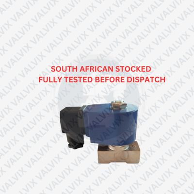 PLMS22 3/8" (6mm Orifice), SS304 Normally Closed Solenoid Valve, Energy Saving (50 Degrees C)