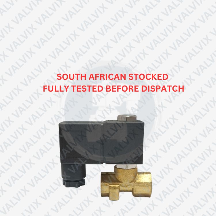 PLM222 1/4" (2mm) Mini Brass Normally Closed Solenoid Valve