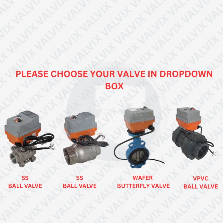 POM120 On/Off Electric Actuator -Ready to Build - E-mail: sales@valvix.co.za