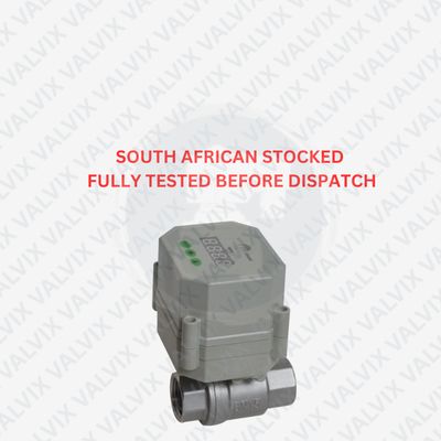 PVT Stainless Steel Electric Timer Ball Valve