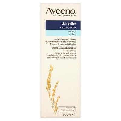 AVEENO SKIN RELIEF SOOTHING LOTION WITH MENTHOL