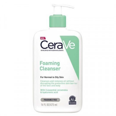 CERAVE FOAMING CLEANSER FOR NORMAL TO DRY SKIN