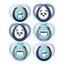 TOMMEE TIPPEE ORTHODONTIC SOOTHERS FOR ANYTIME 0-6M