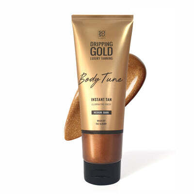 SOSU DRIPPING GOLD BODY TUNE INSTANT TAN MEDIUM DARK