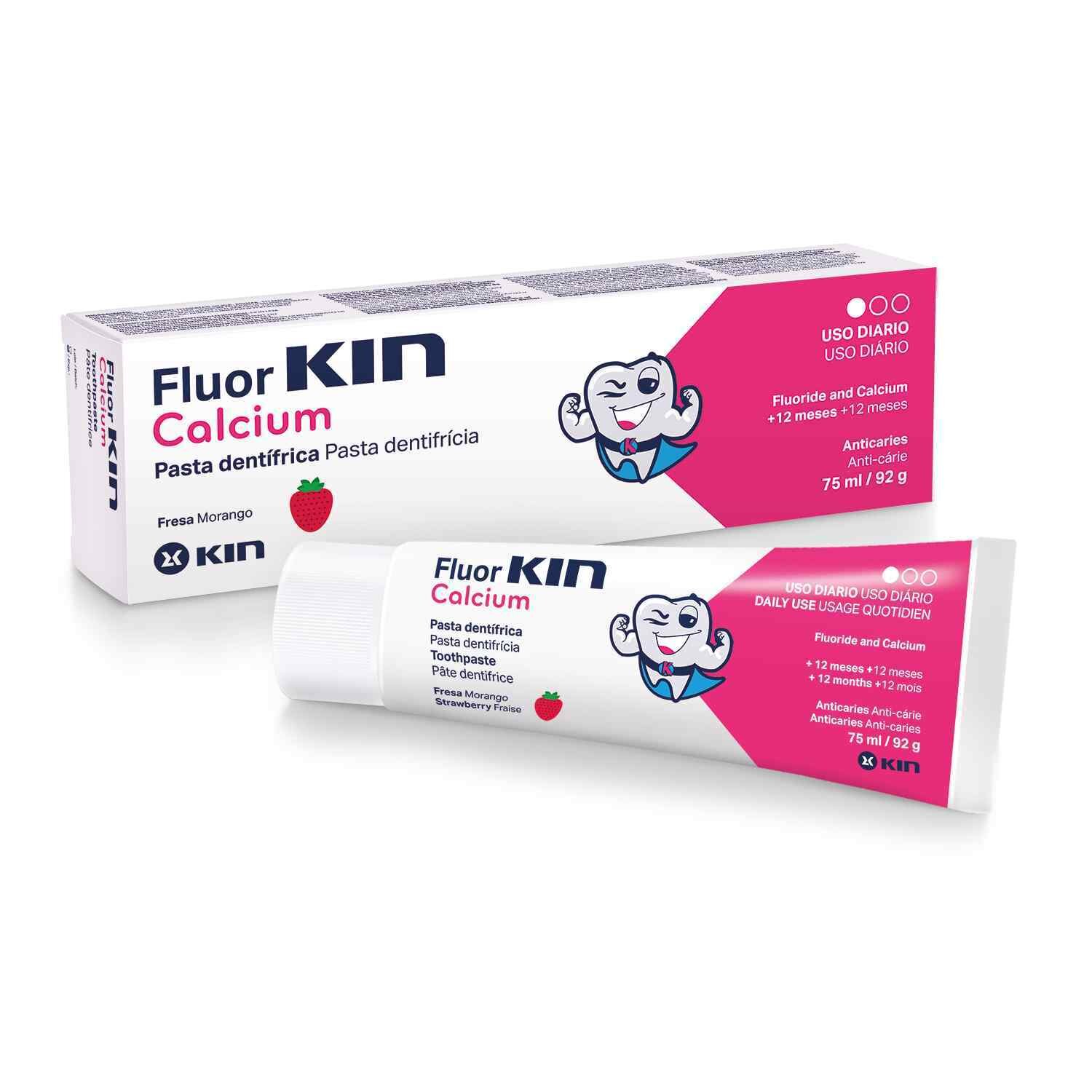 KIN FLUOR CALCIUM TOOTHPASTE