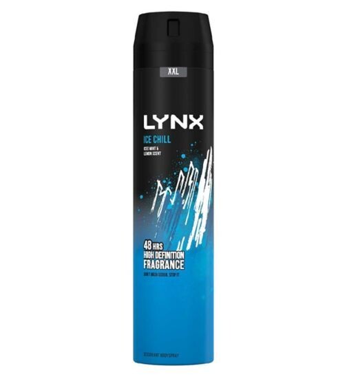 LYNX ICE CHILL DEODERANT & BODY SPRAY