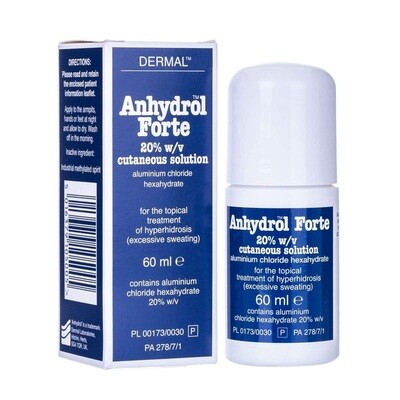 ANHYDROL FORTE 20% W/V CUTANEOUS SOLUTION