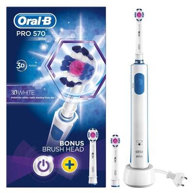 ORAL-B PRO 570 3D WHITE