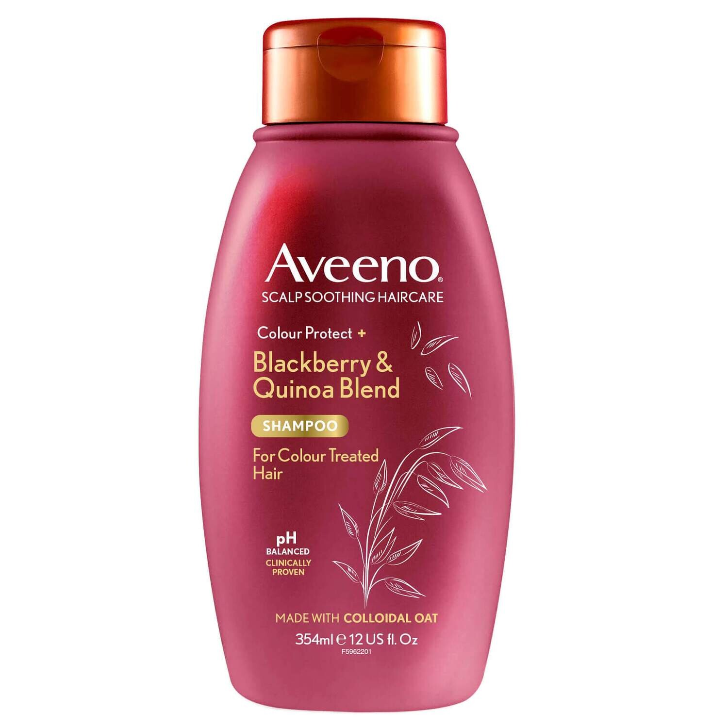 AVEENO BLACKBERRY & QUINOA BLEND SHAMPOO