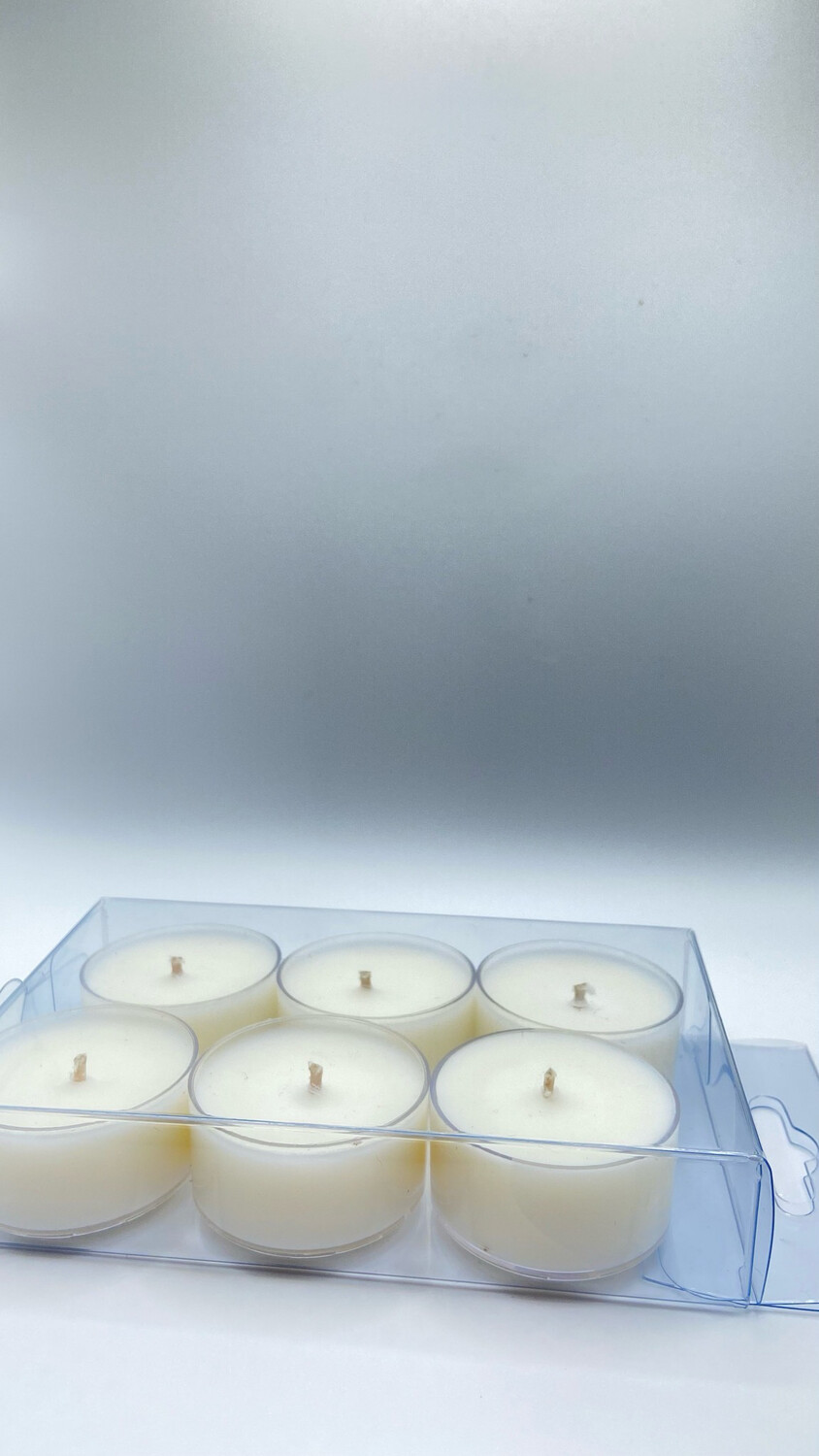 6 Pack Soy Unscented Candles 6 Pack Soy Unscented Candles