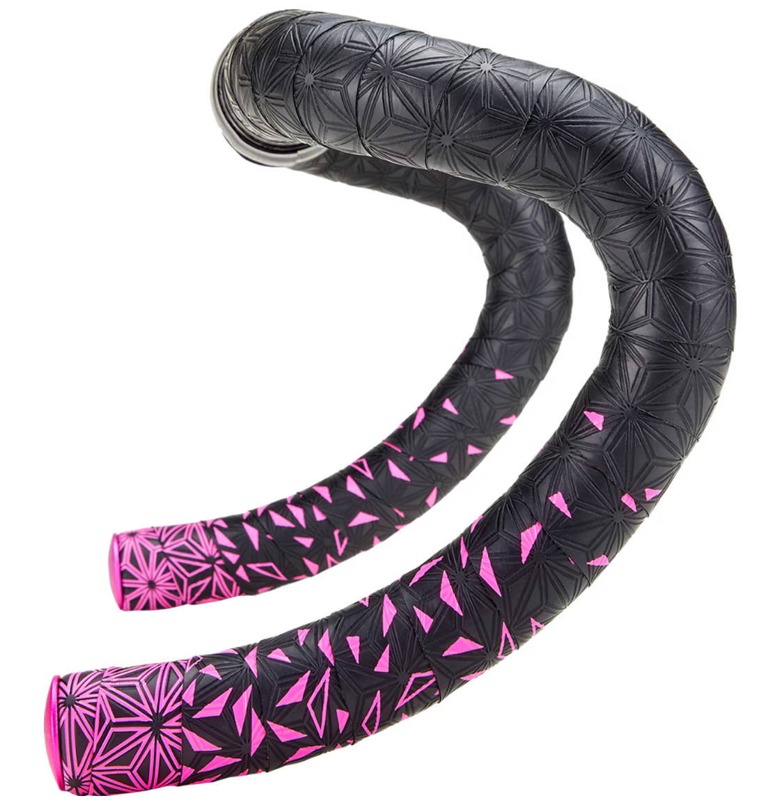 Supacaz Nastro Super Sticky Kush StarFade Neon Pink
