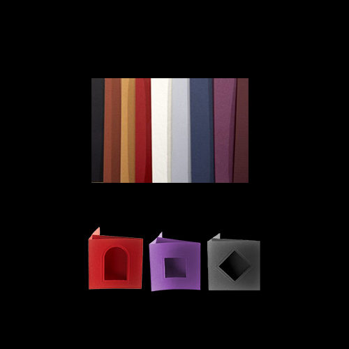 Blank Cards, die-cut