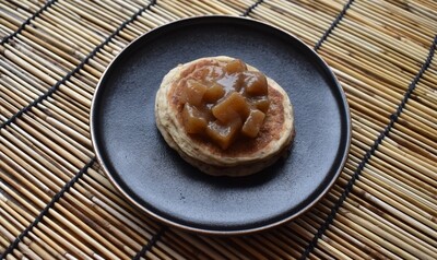 Coconut Flour Hot Cakes with Seasonal Compote 🌱