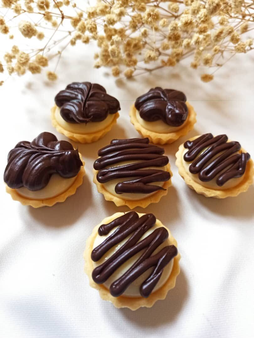 CHOCOLATE CHEESE TART