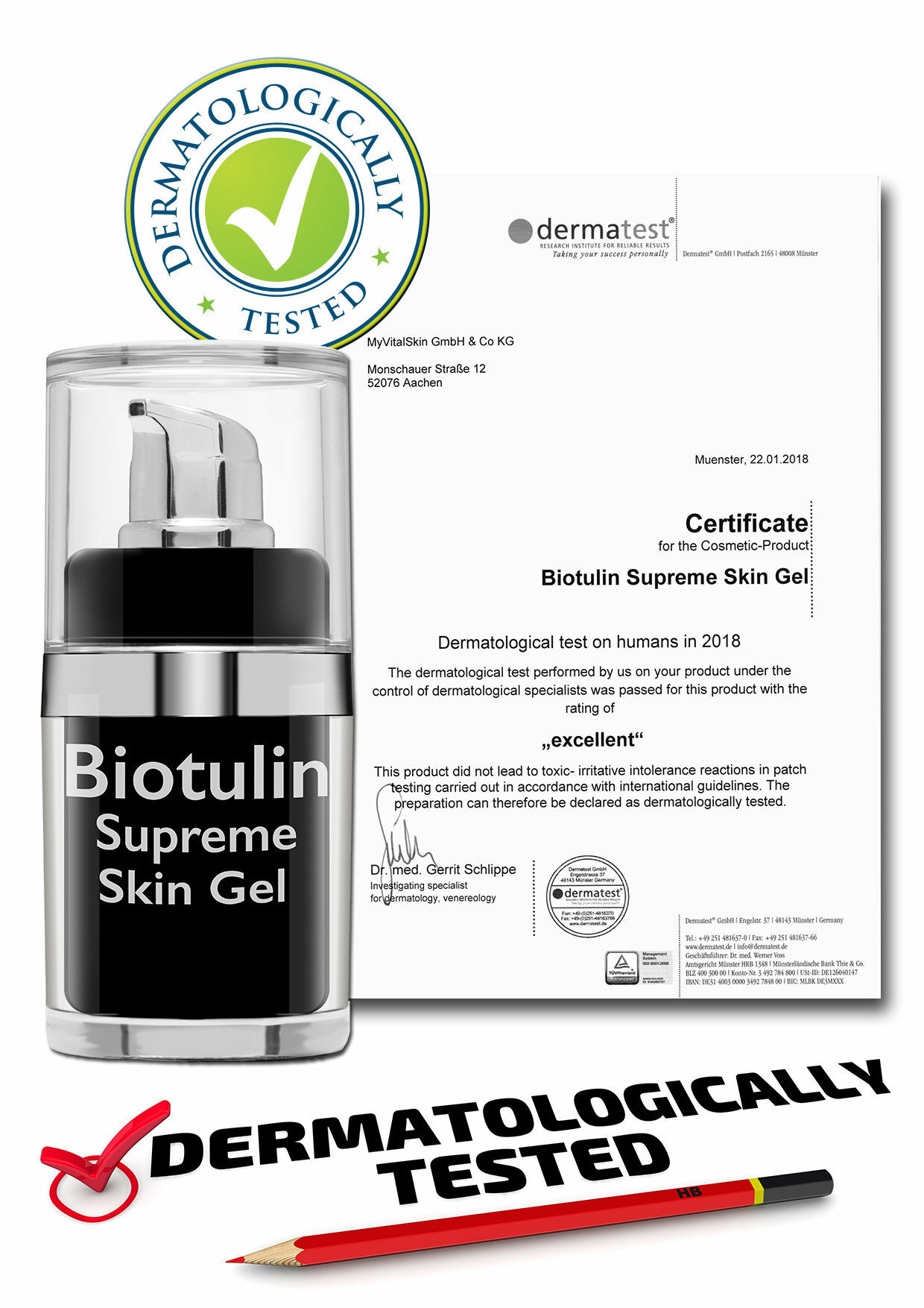 Biotulin Supreme Skin Gel (15ml**)