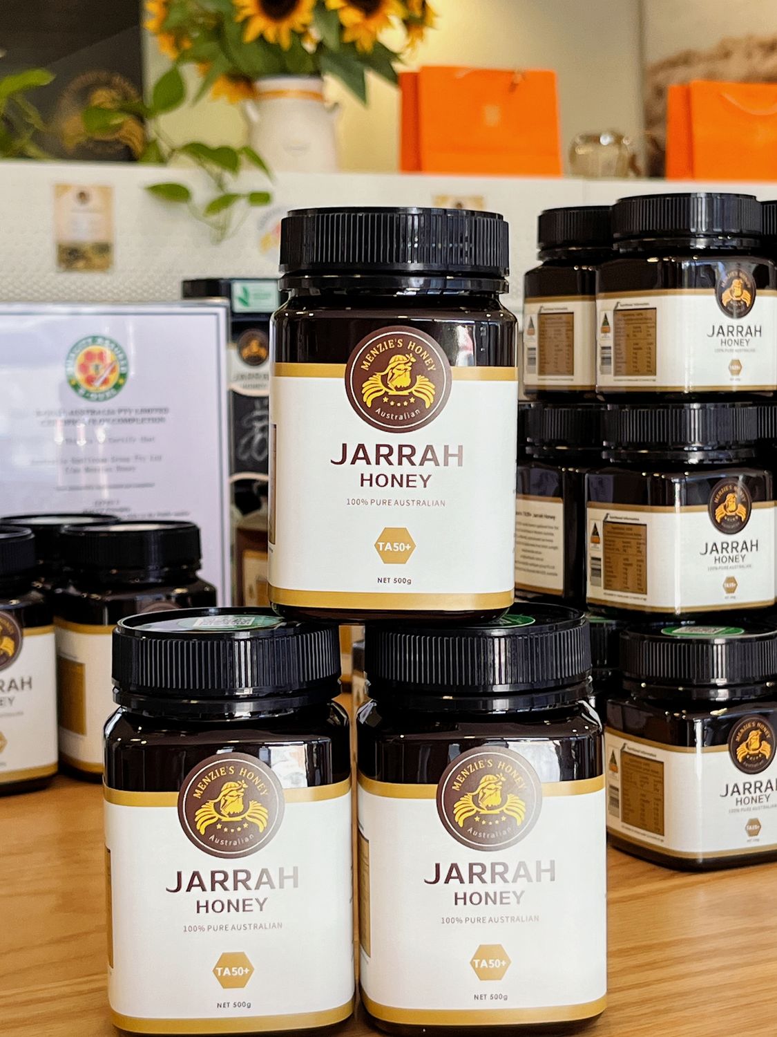 Jarrah Honey TA50+ 500g