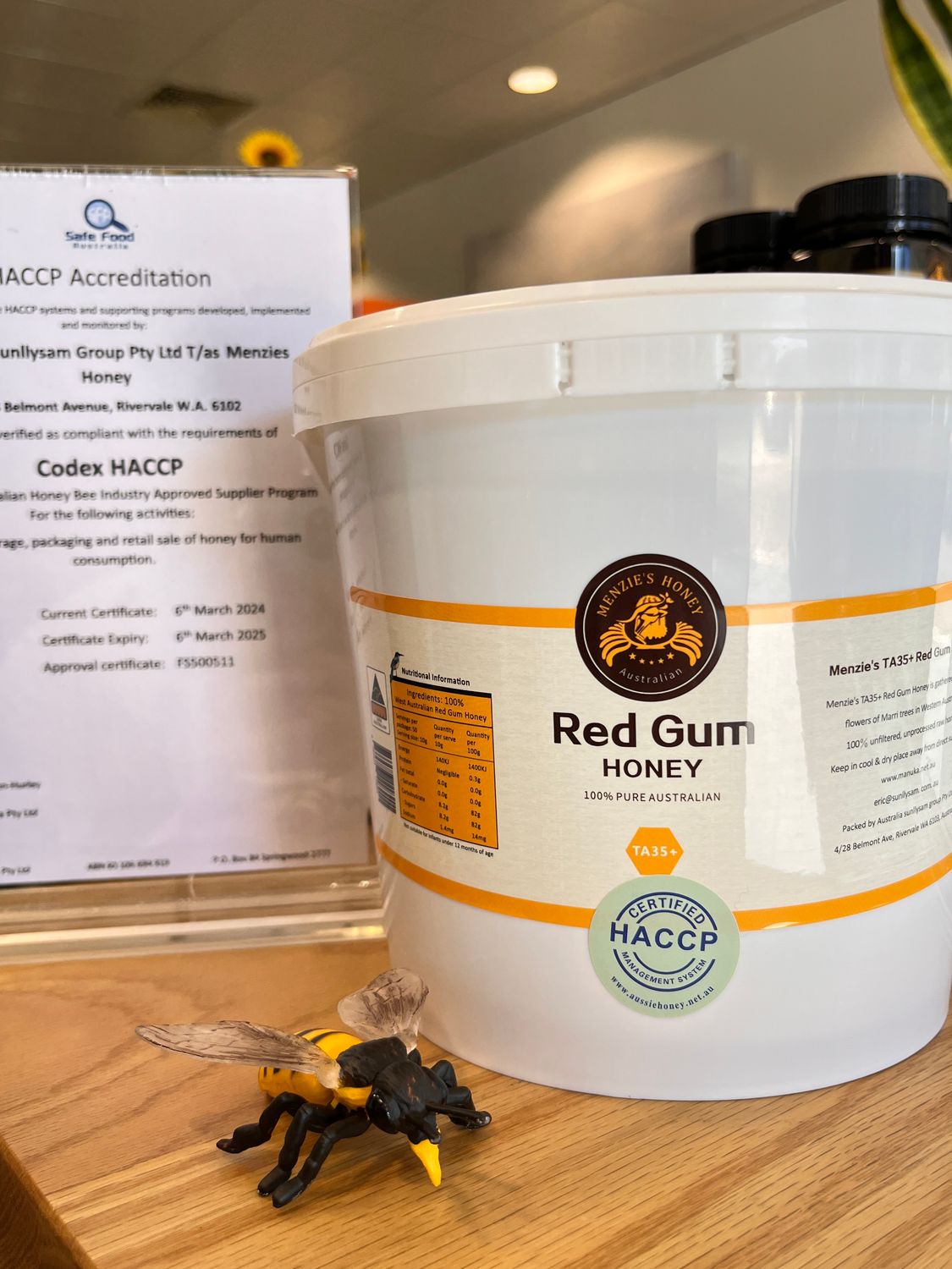 Red Gum Honey TA 35+ 250g | Australia Raw Honey