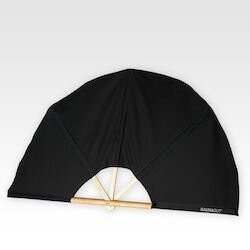 Aufgußfächer, Durchmesser 74 cm, schwarz