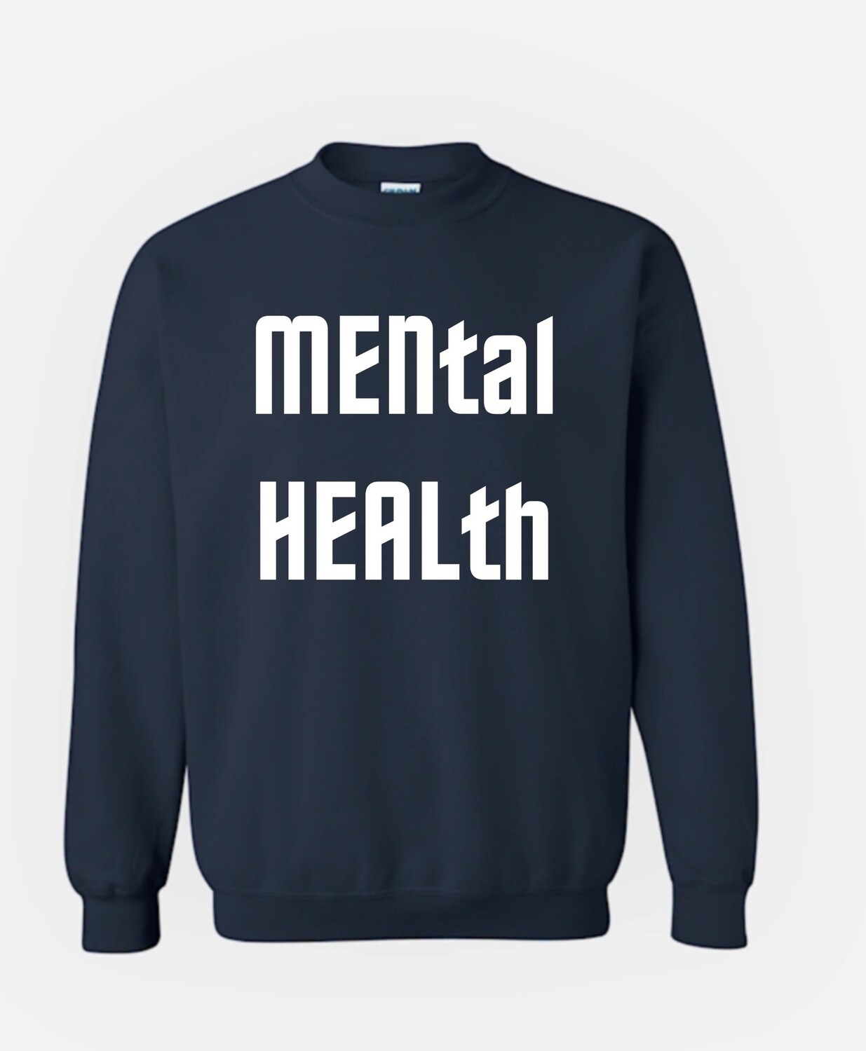Navy Blue MENtal HEALth Sweatshirt