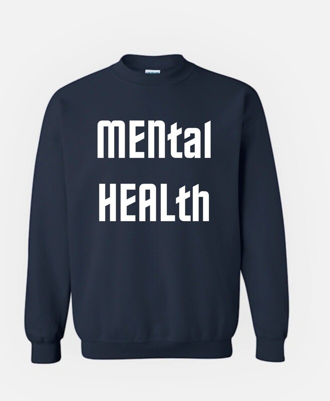 Navy Blue MENtal HEALth Sweatshirt