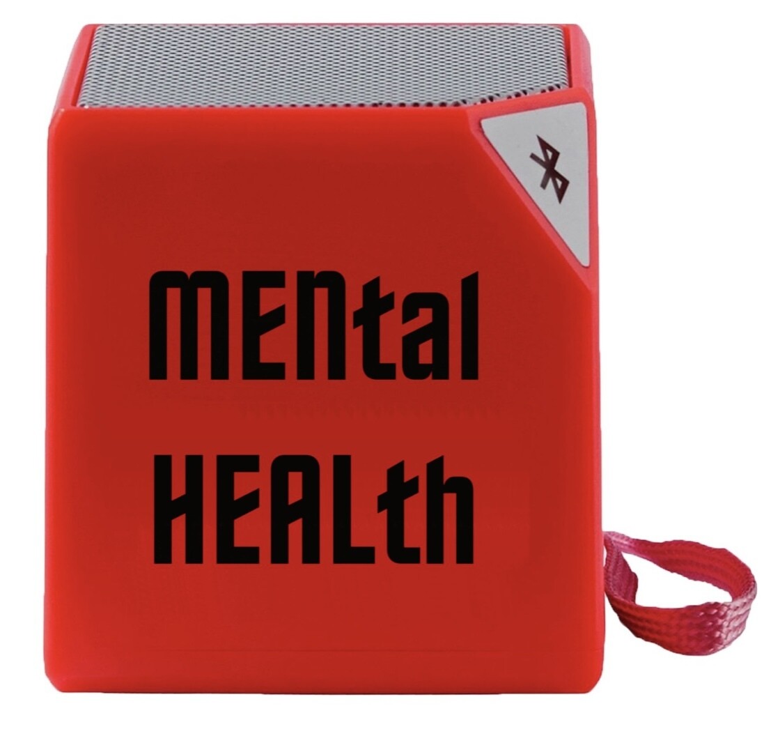 MENtal HEALth Cube Bluetooth® Speaker