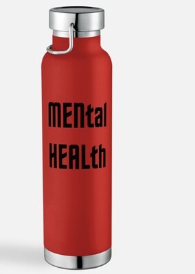 MENtal HEALth Custom Water Bottles