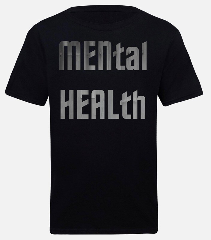 Black/Grey MENtal HEALth Shirt