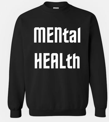 MENtal HEALth Crew Sweatshirt 🖤🤍🖤🤍