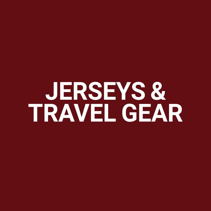 JERSEYS & TRAVEL GEAR